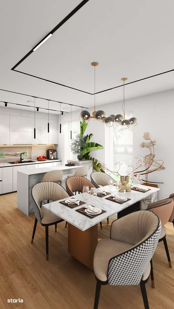 Casa P+M cu ventilatie HVAC | Panouri fotovoltaice si pompa de caldura-13