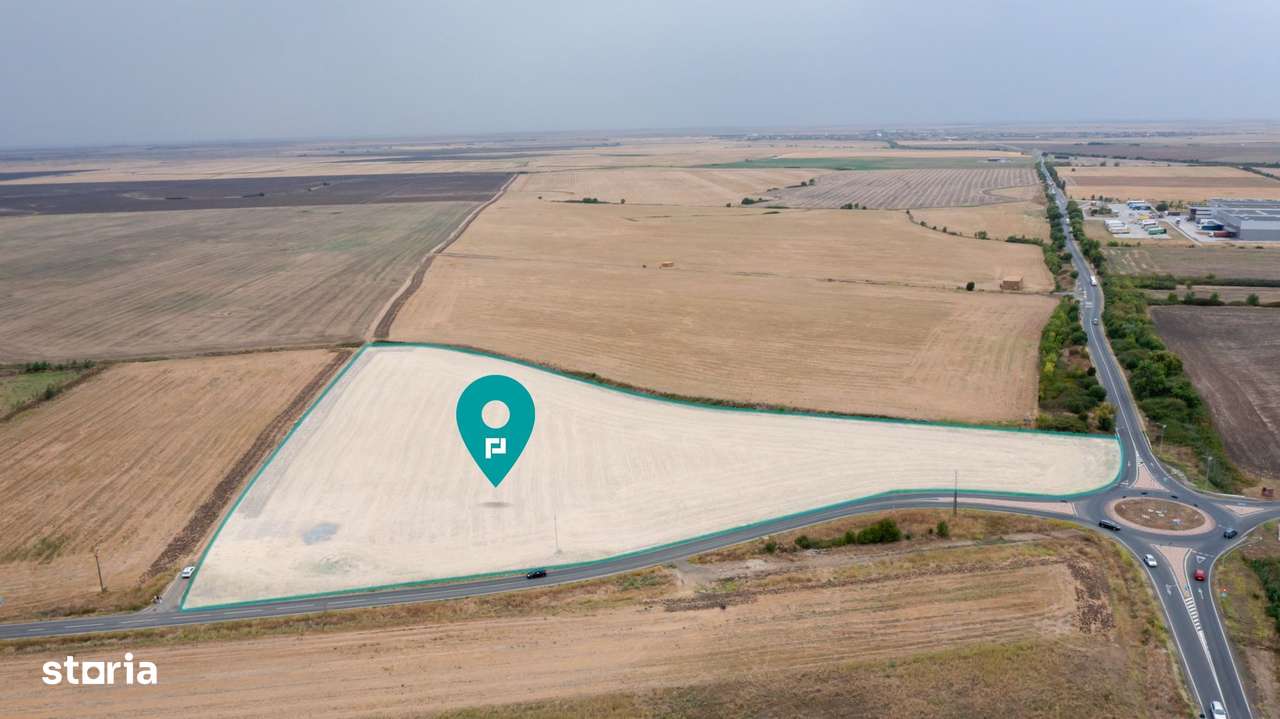 Teren DN6 Timișoara -Cenad sens giratoriu Dudeștii Noi - Imagine principală: 4/20