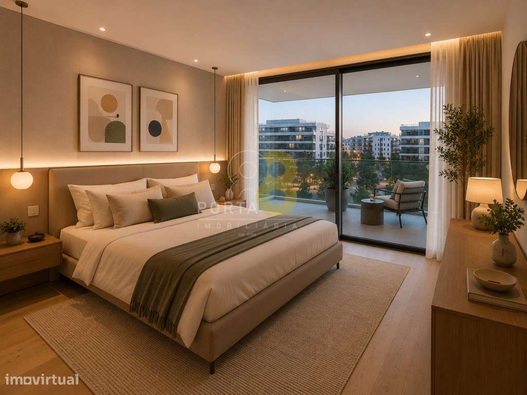 T2 Exclusivo com Terraço de 80 m² | 2 Suites | Piscina e Garagem Box-4