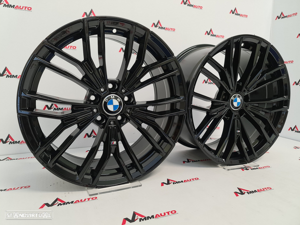 Jantes Look BMW 846M Preto Brilho 19 - 2