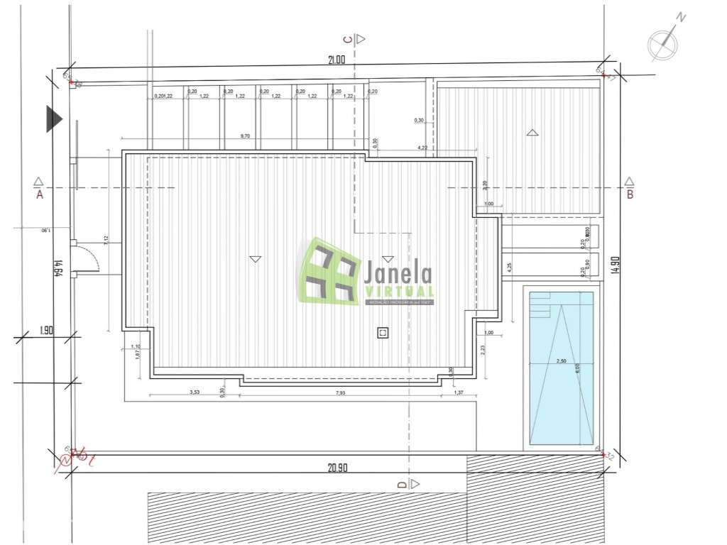 Moradia Isolada Térrea T3 com Piscina - Fernão Ferro-11