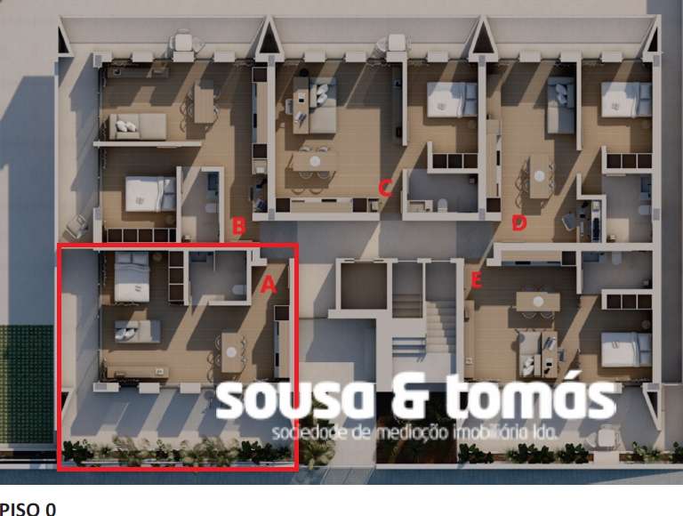 Apartamento T1 Venda em Parceiros e Azoia,Leiria-5