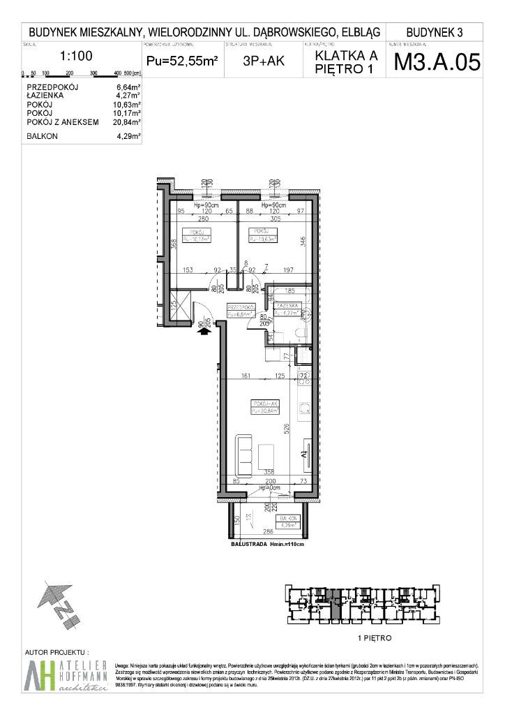 M.3.A.05 - nowe mieszkanie na zielonym osiedlu
