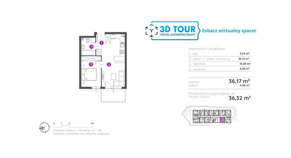 2 pokoje z balkonem na zachód|Zobacz na żywo|Umów spotkanie-1
