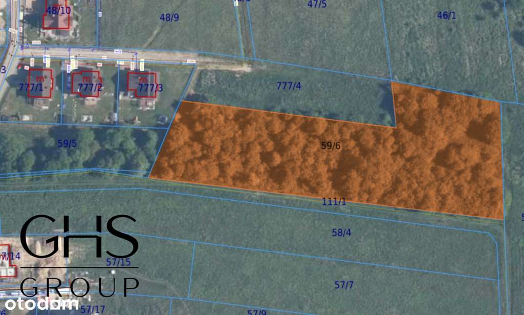 Działka budowlana 0,52 Ha Rudawa ! - Pełny obrazek: 4/5