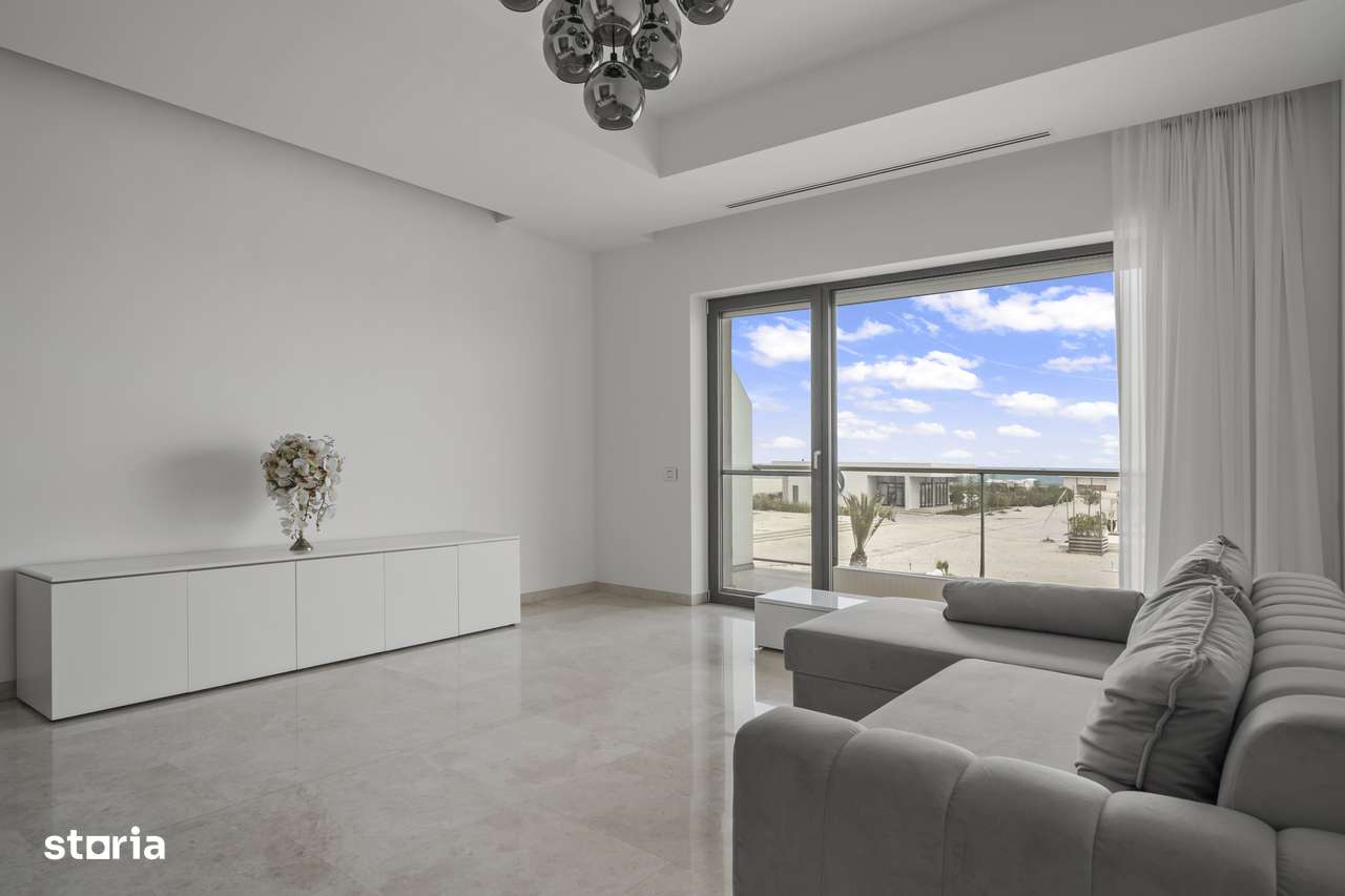 Apartament 3 camere Nou, Vedere frontală la mare | Mobilat | Nelocuit-7