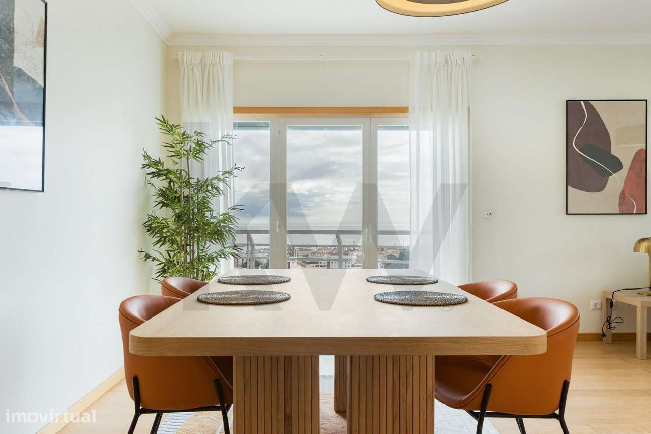 Apartamento T3 | Com Vista Mar e Varandas | Paço de Arcos-4