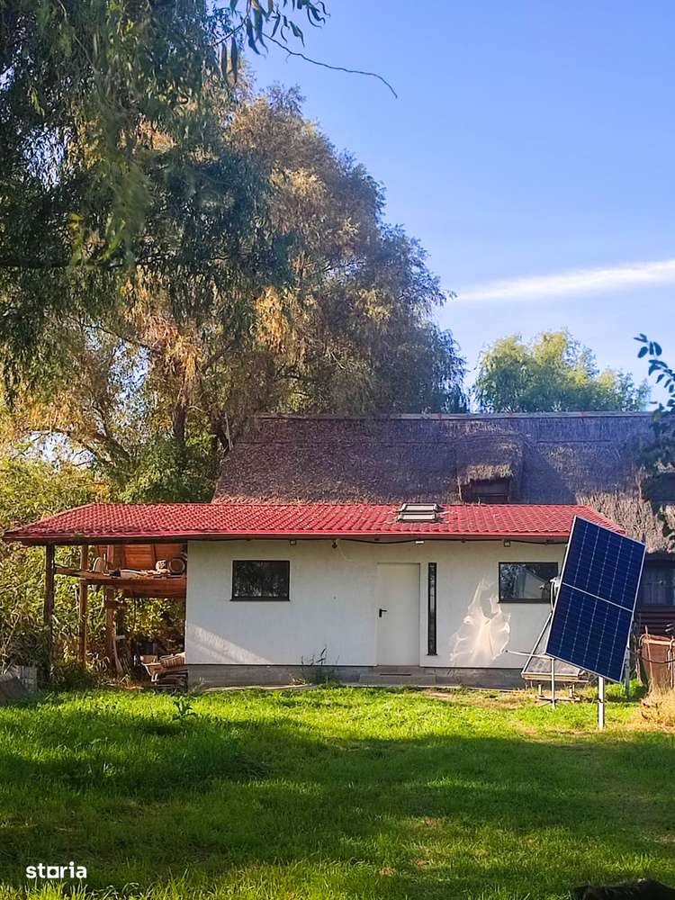 Casa de vacanta, in Delta, pe Chilia, ieșire la Dunăre, utilitati, CF-5