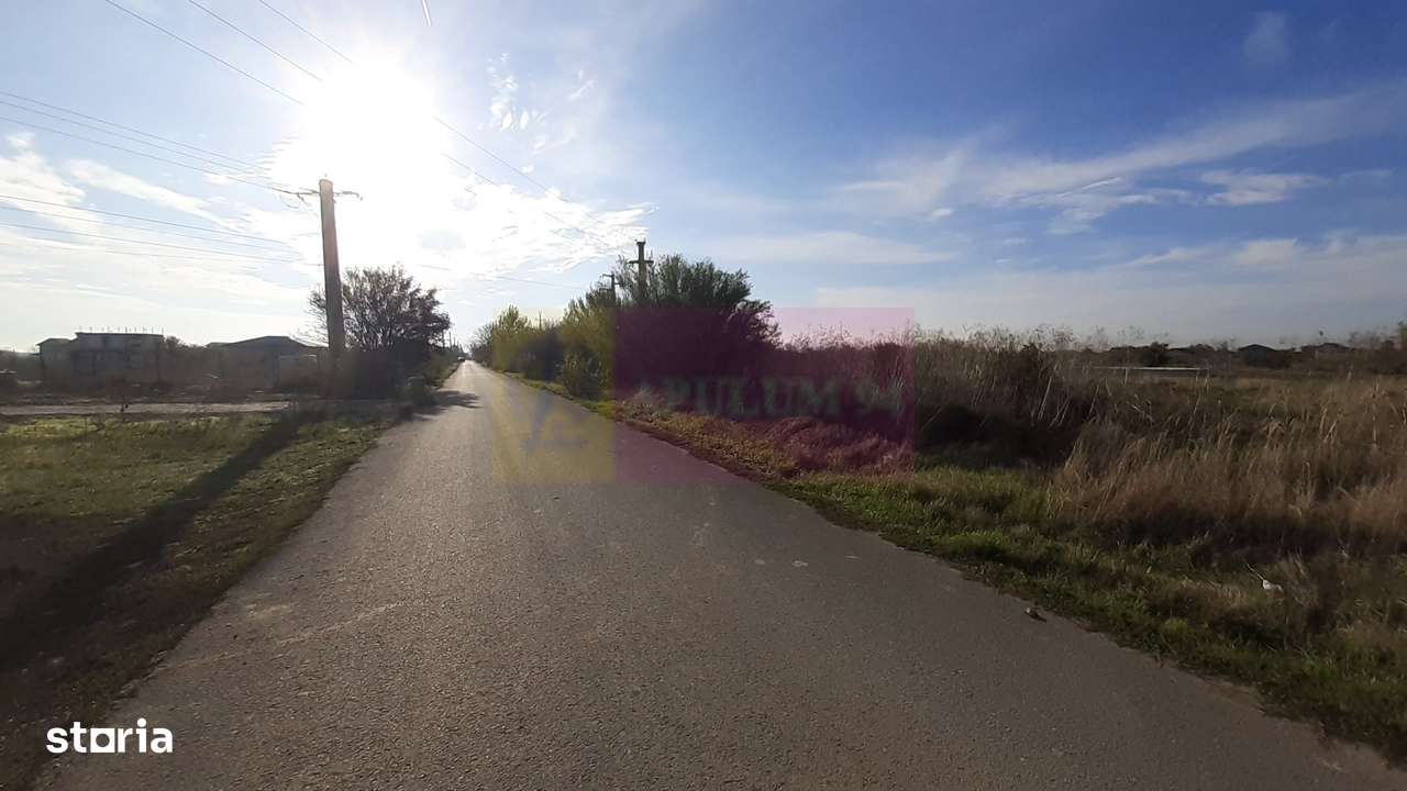 Teren la Asfalt cu utilități alături (Curent & Gaz) lângă București - Imagine principală: 5/20