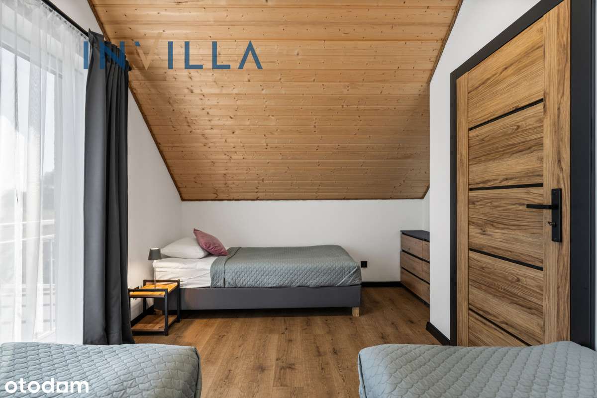 5 domków, prywatna plaża przy jeziorze, Kaszuby-11