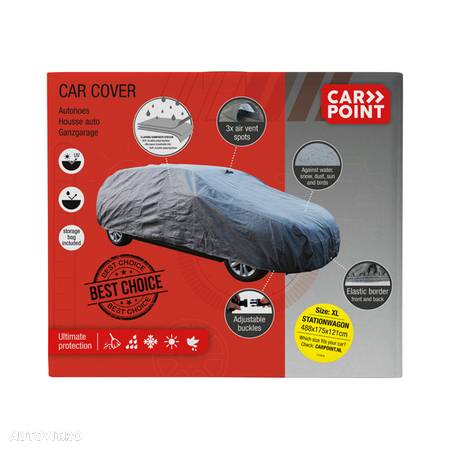 Prelata auto Carpoint Ultimate Protection SW-XL 488x175x121cm - 1