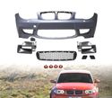 PARA-CHOQUES FRONTAL PARA BMW SERIE1 E81 E87 04-11 LOOK EVO1 PDC - 1