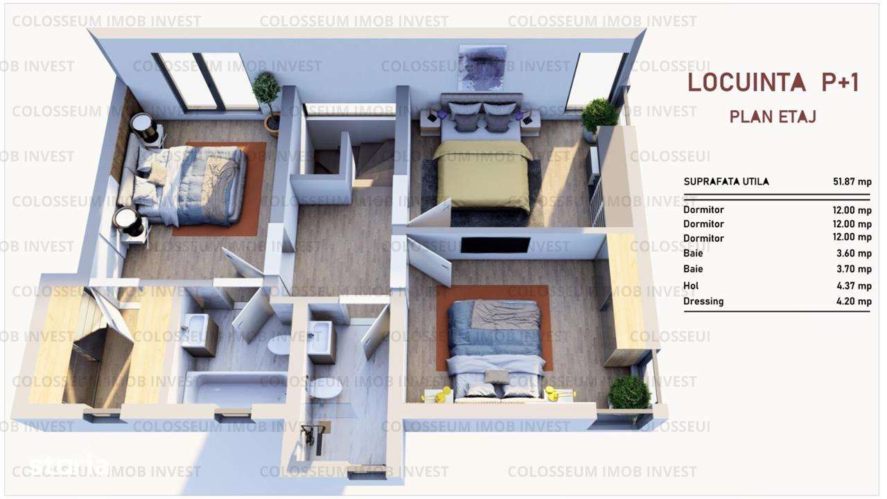 Casa individuala 4 camere P+1- zona Sanpetru-5