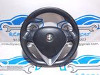 VOLANTE GUIADOR COMPLETO ALFA ROMEO GIULIETTA II 71779533  FLAT PELE PATILHAS COMANDOS MULTIFUNÇÕES AIRBAG MITO 955 - 2