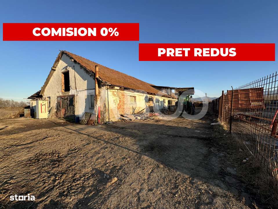 Vanzare hala Industriala cu teren intravilan de 650 mp in Ileni - Imagine principală: 1/2