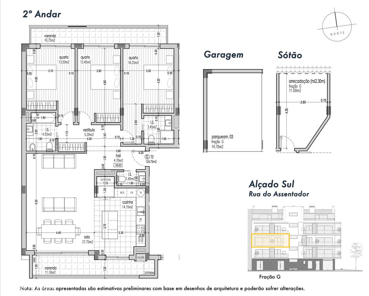 Apartamento T3 + 1 Duplex com Varanda Ampla e Garagem | Olive 344 – Pi-41