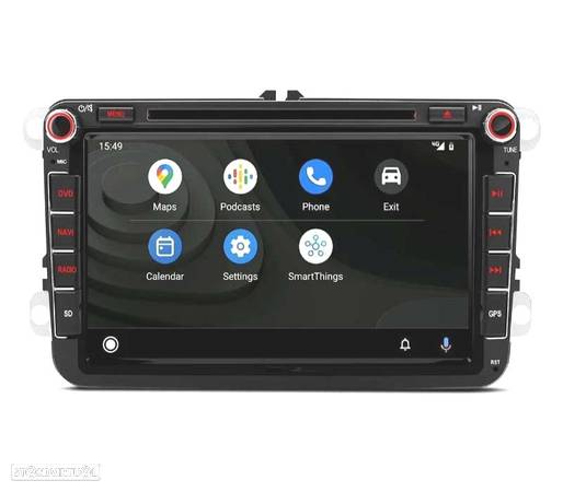 AUTO RADIO GPS ANDROID 12 PARA VOLKSWAGEN VW GOLF POLO PASSAT CADDY TOURAN USB GPS TACTIL HD - 8