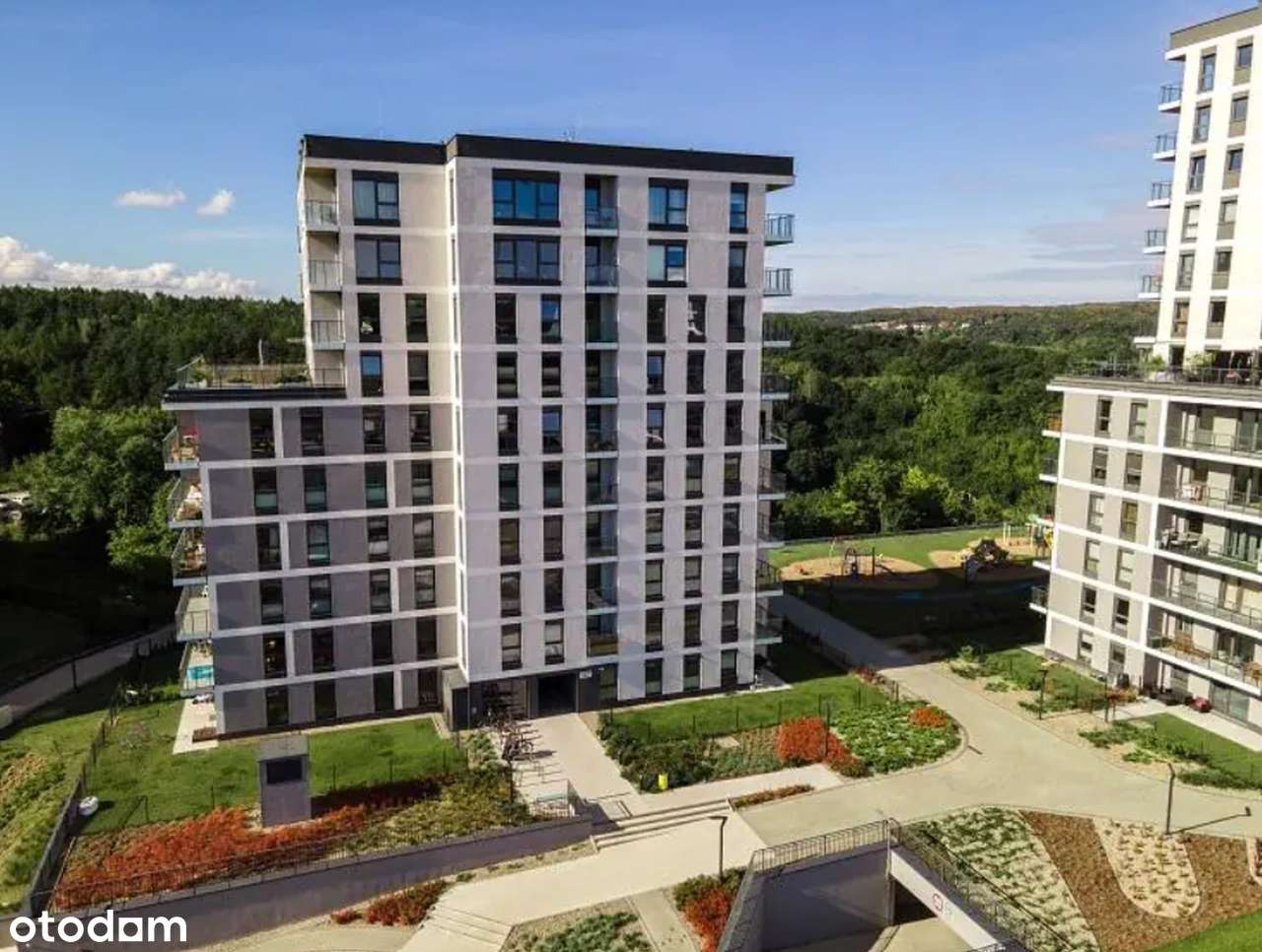 66 m2 Gdańsk Wrzeszcz - widok na las - 2 balkony - eksp. południowa - Pełny obrazek: 4/11