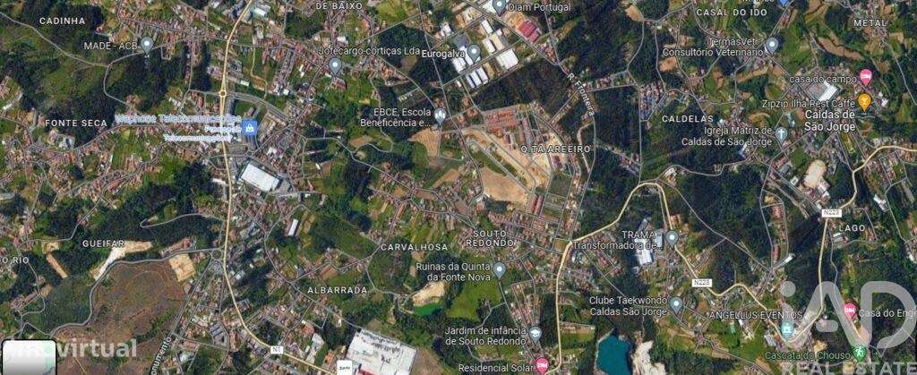 Terreno em São João de Ver de 1250,00 m2 - Grande imagem: 3/5