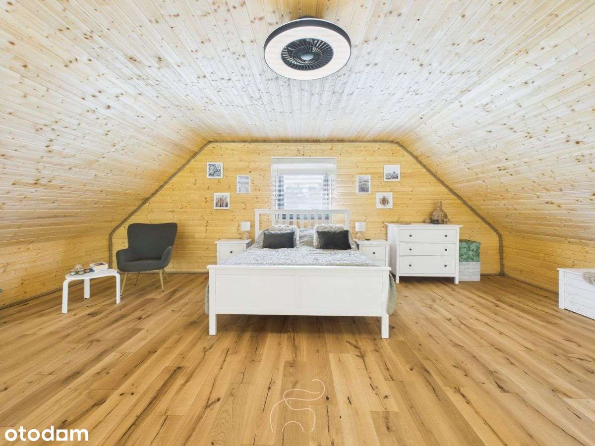 Dom z drewnianego bala-5