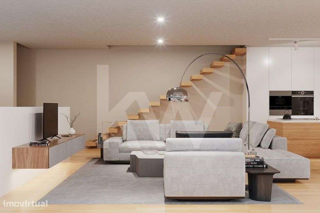 Terreno 400 m2, para Moradia T4 contemporânea || condomínio de 4 casas - Grande imagem: 4/17