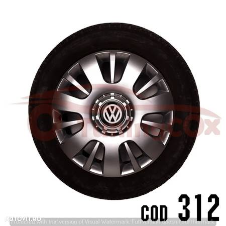 Capace roti VW R15 la set de 4 buc,capace janta aliaj - 7