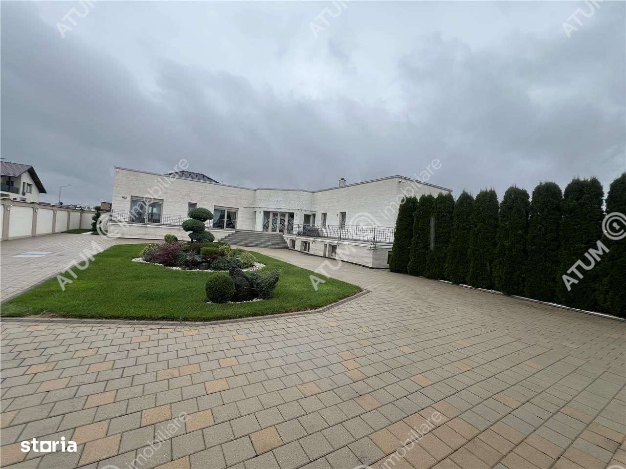Casa moderna pe un singur nivel cu 1000 mp teren in Selimbar-2