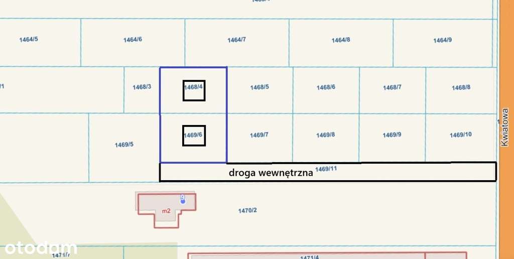 Działka z WZ pod dom, bliźniak lub 2 domy-0