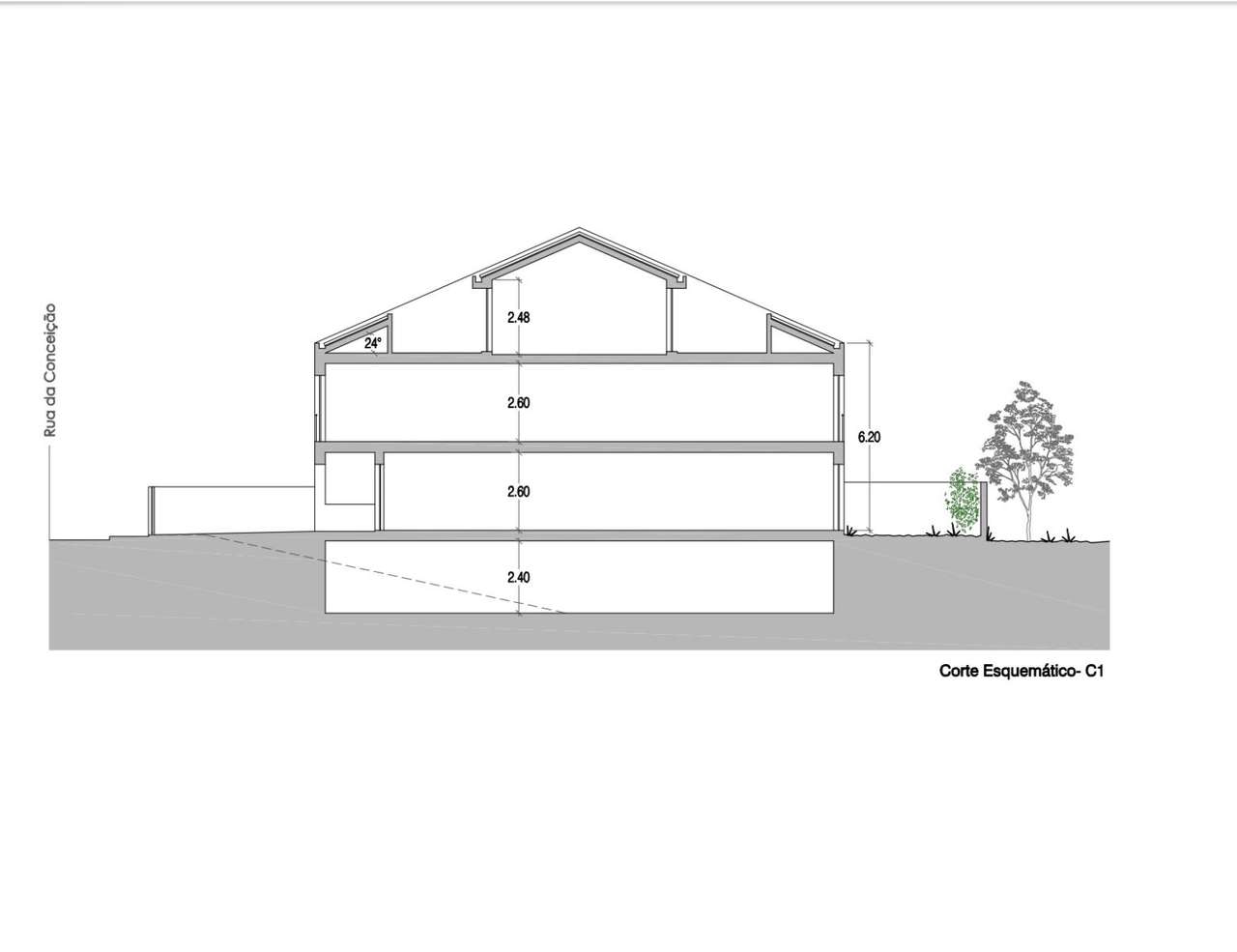Lote para construção com PIP Aprovado São Mamede Infesta - Grande imagem: 5/9