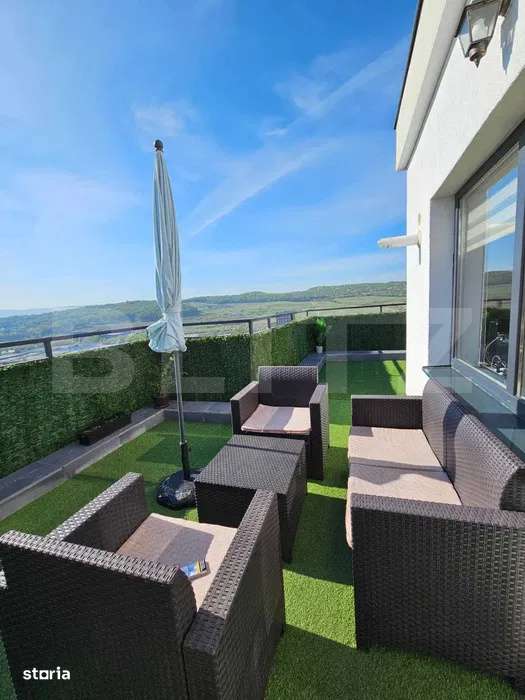Apartament 2 camere, 53,5 mp, tip penthouse, terasa de 80 mp, Baciu, z - Imagine principală: 2/8
