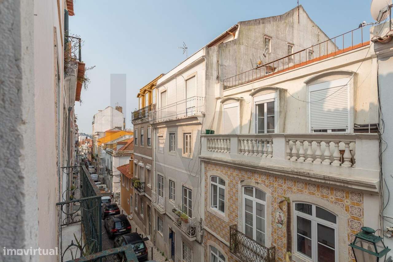 Apartamento T1+1 em bom estado de conservação - Misericórdia - Grande imagem: 4/7