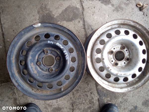 BMW ET35 felga 14 cali felgi 4x100 e30 ET39 - 1