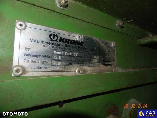 Krone Round Pack 1250 - 4