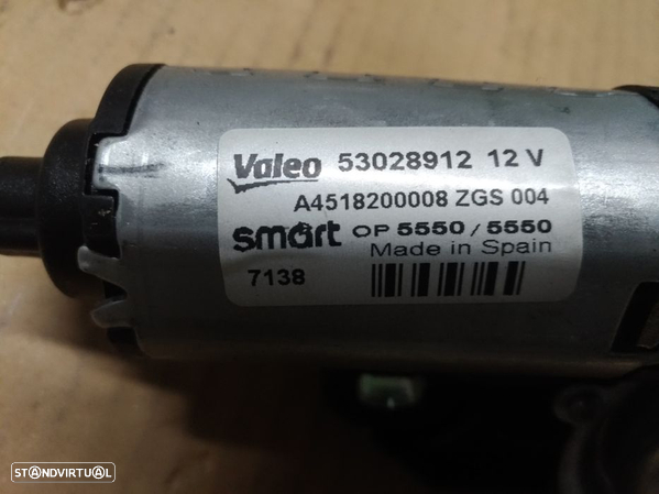 Smart Fortwo 451 3G Motor Limpa Vidros Traseiro - 2