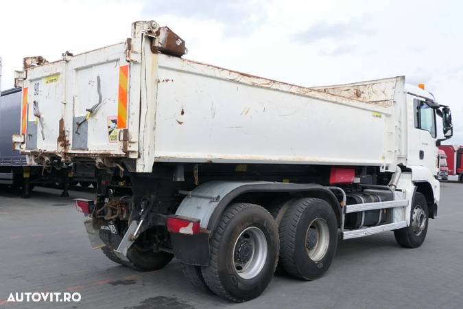 MAN TGS 26. 360 / 6x4 / BASCULANTE / HIDROBOARD / MANUAL / BORMATIC - 21