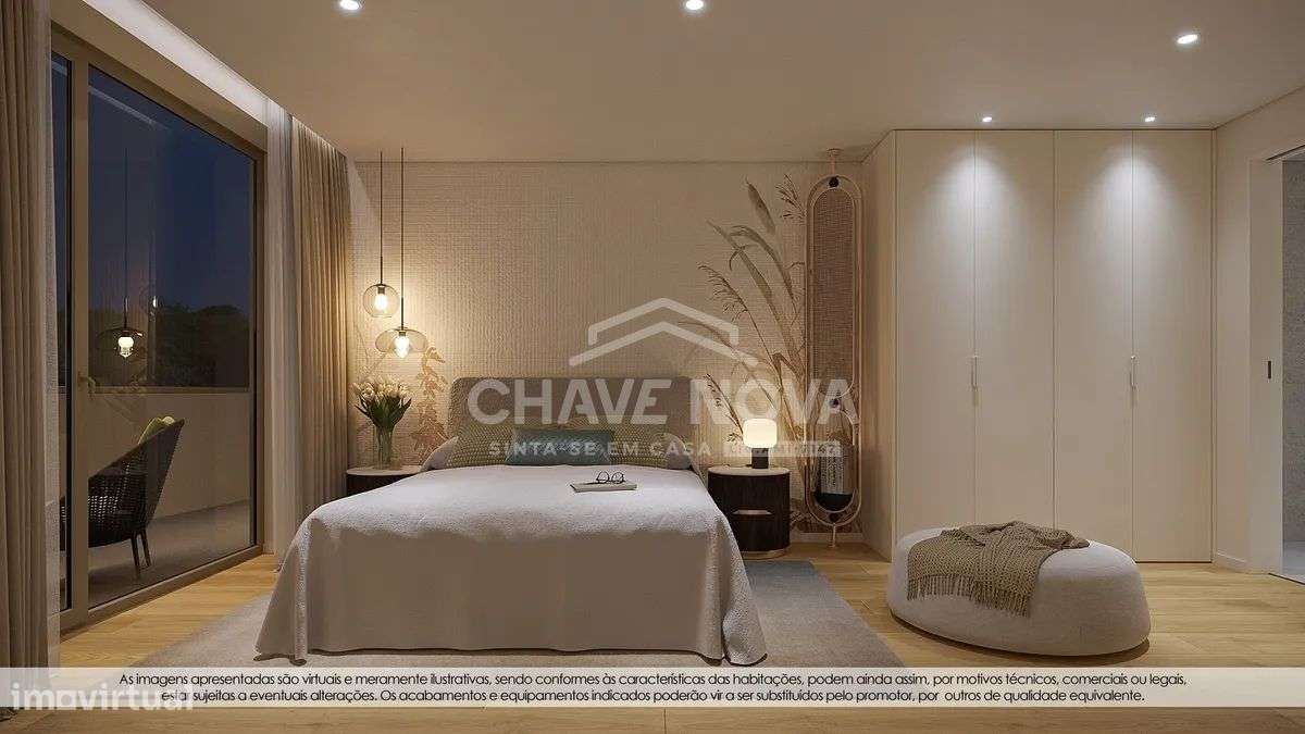 Apartamento T2 Novo Penúltimo Piso c/ 2 Lugares de Garagem em Arcozelo-20