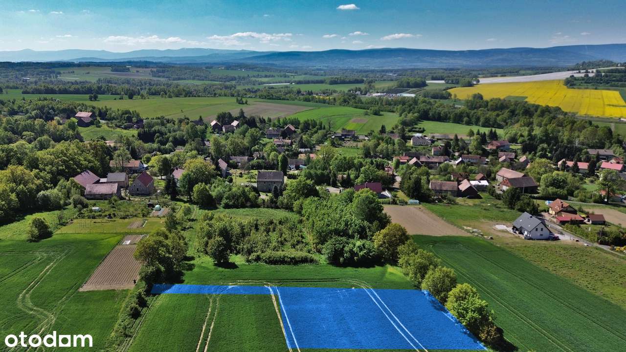 Piękna działka z widokiem na pasmo Karkonoszy-2