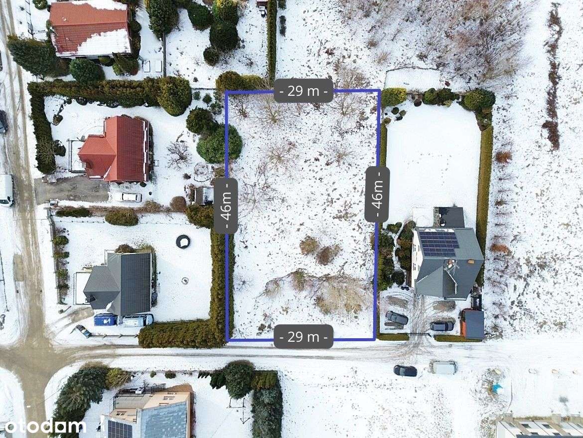 Duża działka, świetna lokalizacja, polbruk, latarnie, uzbrojenie - Pełny obrazek: 5/11