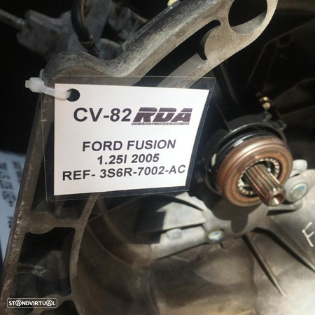 CV82 Caixa de Velocidades Ford Fusion 1.25 De 2005 Ref- 3S6R-7002-AC - 5