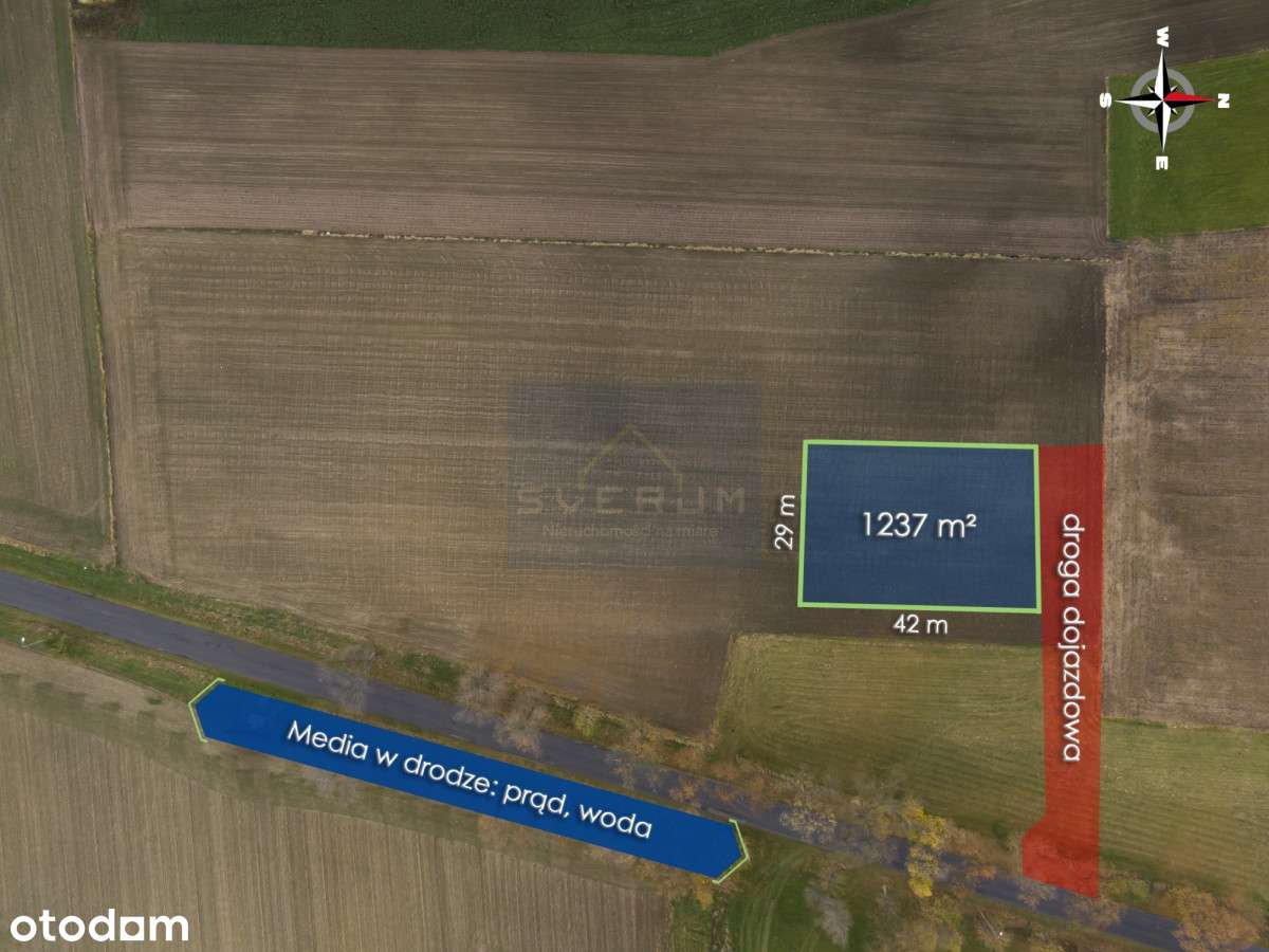 Działka budowlana Wilkowiecko/powiat Kłobucki - Pełny obrazek: 5/5