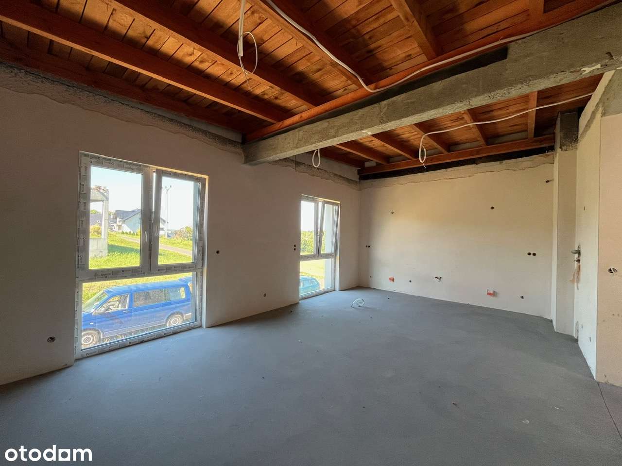 Apartament z ogródkiem i widokiem na łąkę w spokojnej okolicy-0