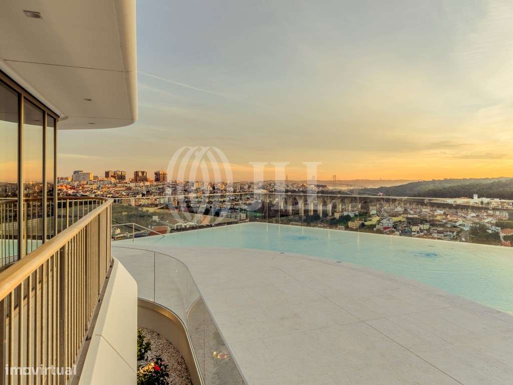 Apartamento T2 com terraço e garagem, Campolide, Lisboa - Grande imagem: 2/30