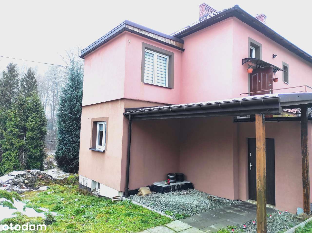 Połowa domu w Jawiszowicach 76,71m² ogródek balkon mieszkanie-15