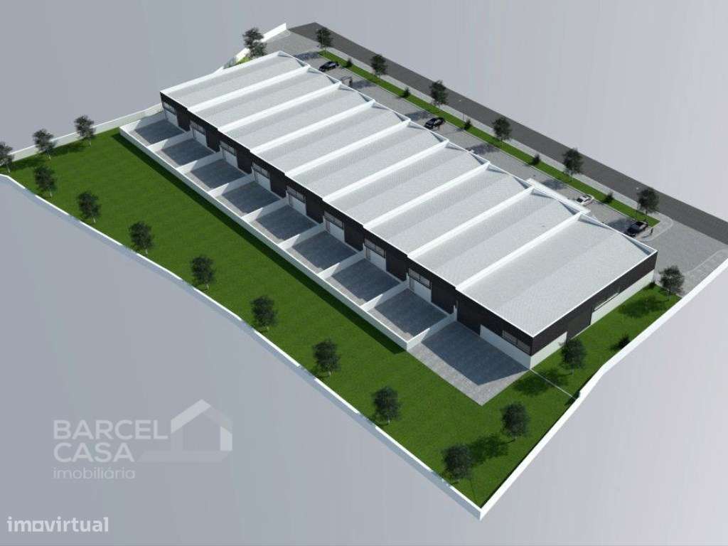 Armazém novo com 300 m2 e terreno-1