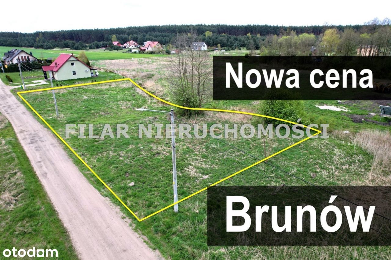 Działka w Brunowie