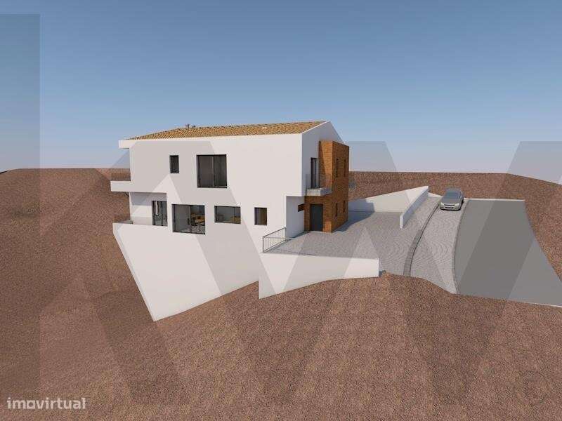 Terreno para construção 2 moradias geminadas | Projecto arquitetura ap - Grande imagem: 4/22