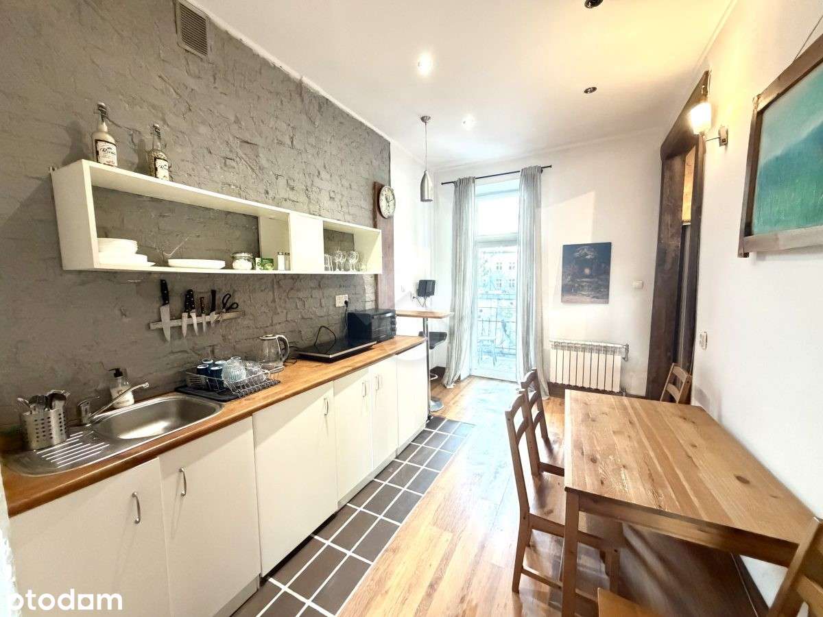 Jasne 2-pokojowe mieszkanie w sercu Kazimierza!-5