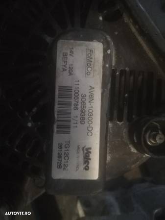 Alternator ford focus 3 motor 1.6 tdci euro 5 cod t1db t1da ford c max 1.6 tdci fiesta 1.6tdci cod t1db perfect funcțional - 5