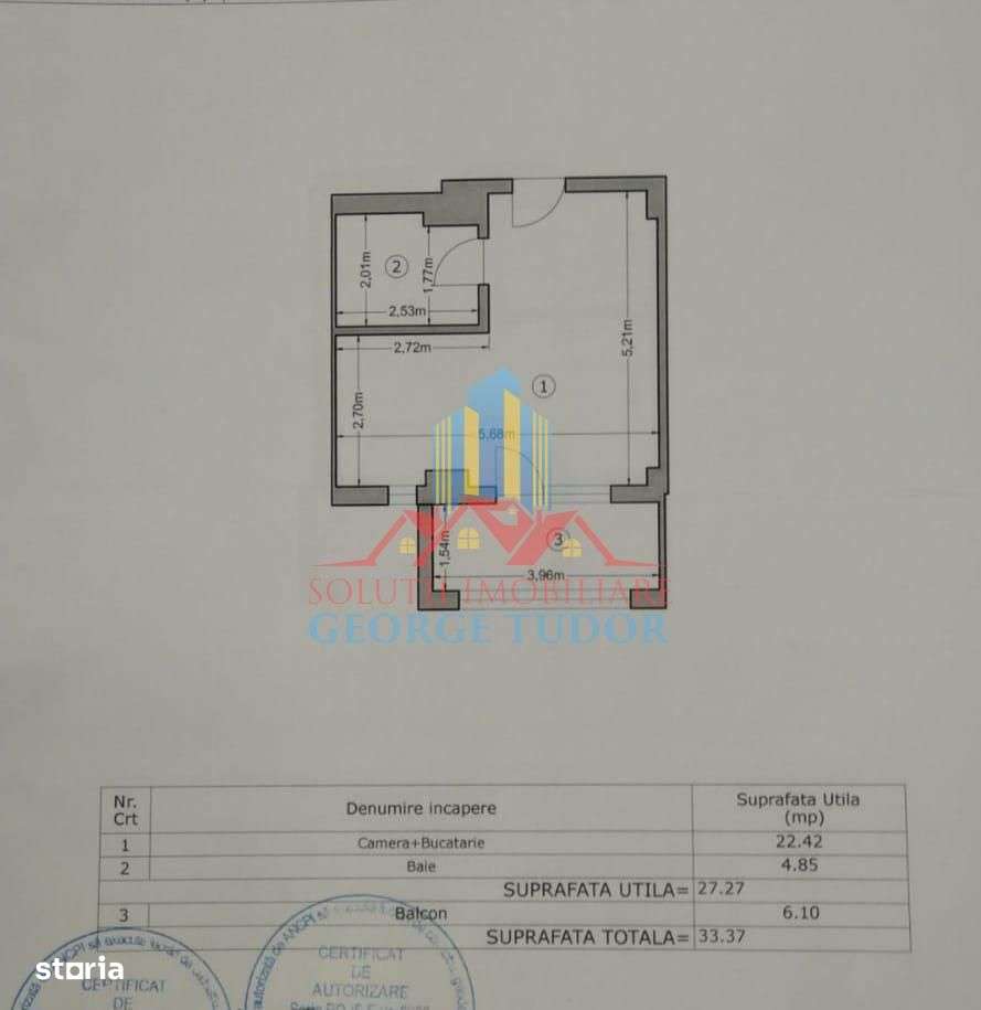 Vanzare garsoniera Militari Residence-7