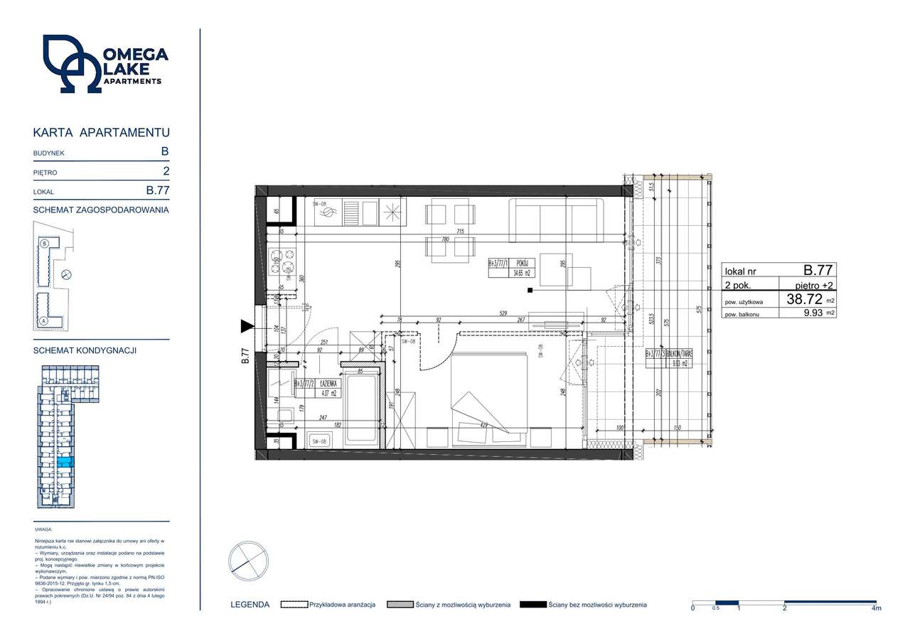B.77 Omega Lake Apartments – luksusowe apartamenty nad jeziorem Ukiel - Pełny obrazek: 4/18